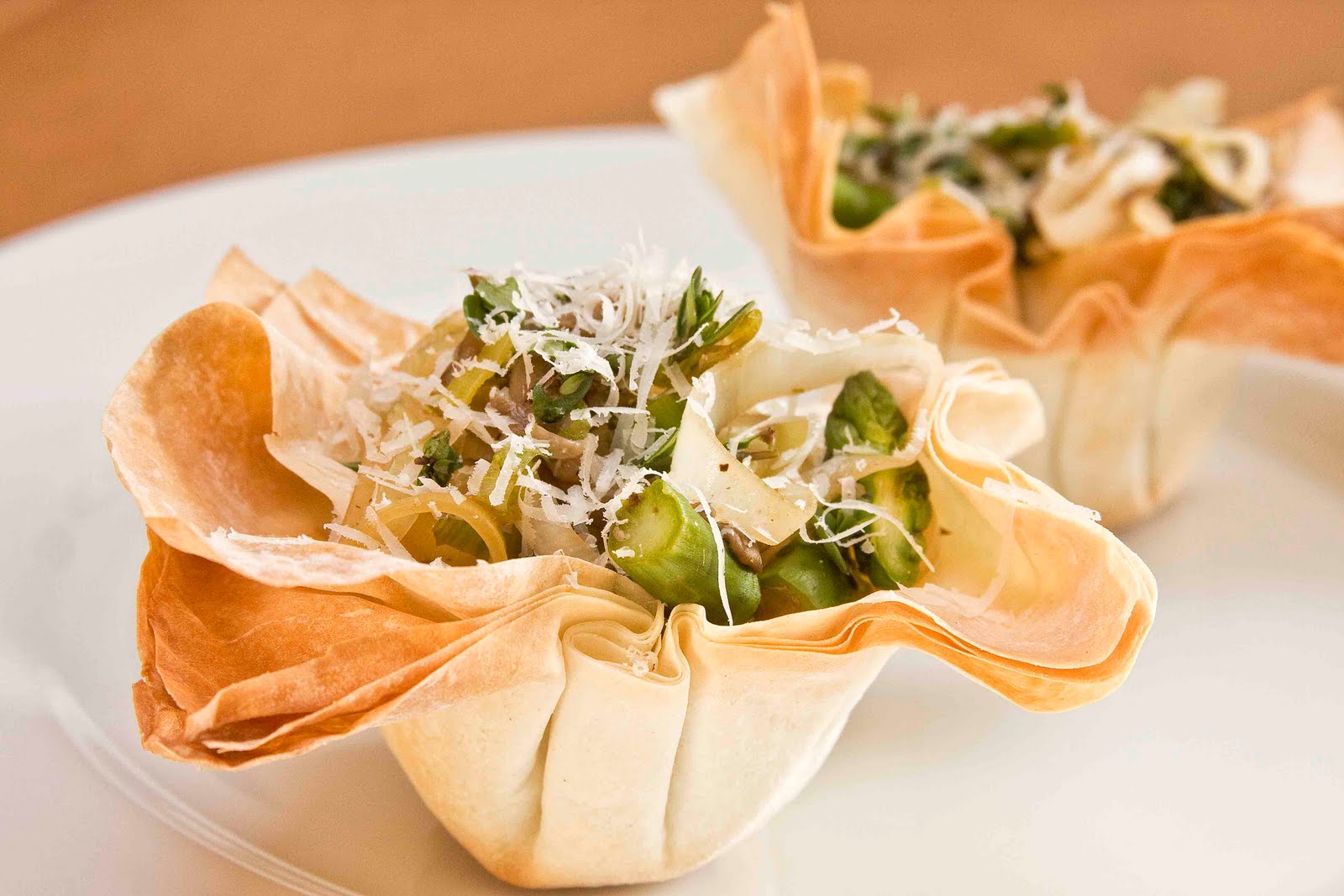 Muffin Tin Mania Oyster Mushroom Cups