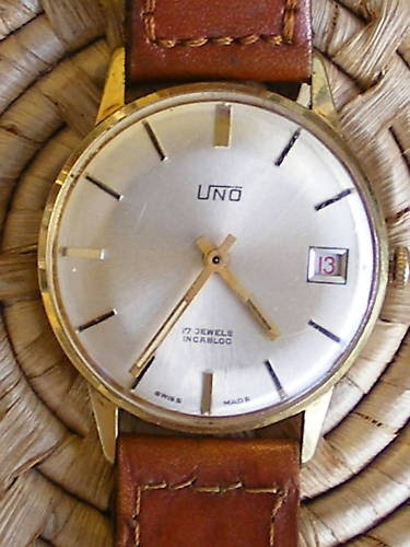 Bonden - Jam Lama / Vintage Watches: Vintage UNO Gents Watch 17 Jewels