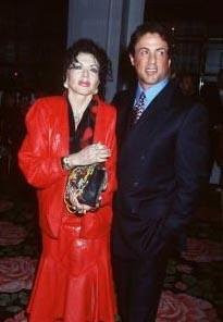 Sylvester Stallone e sua mãe e Jackie Stallone