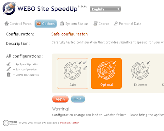 WEBO Site SpeedUp