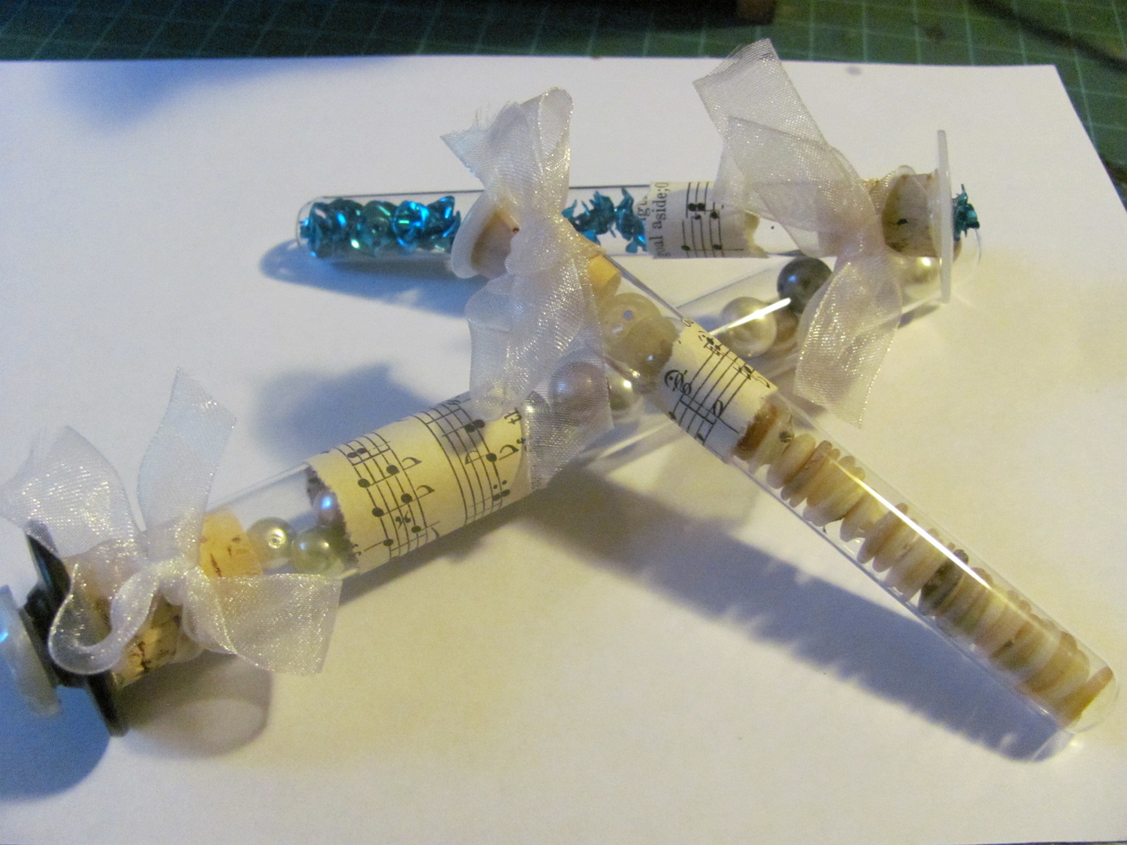 Trishalicious & Co. Test tube Christmas ornaments 2