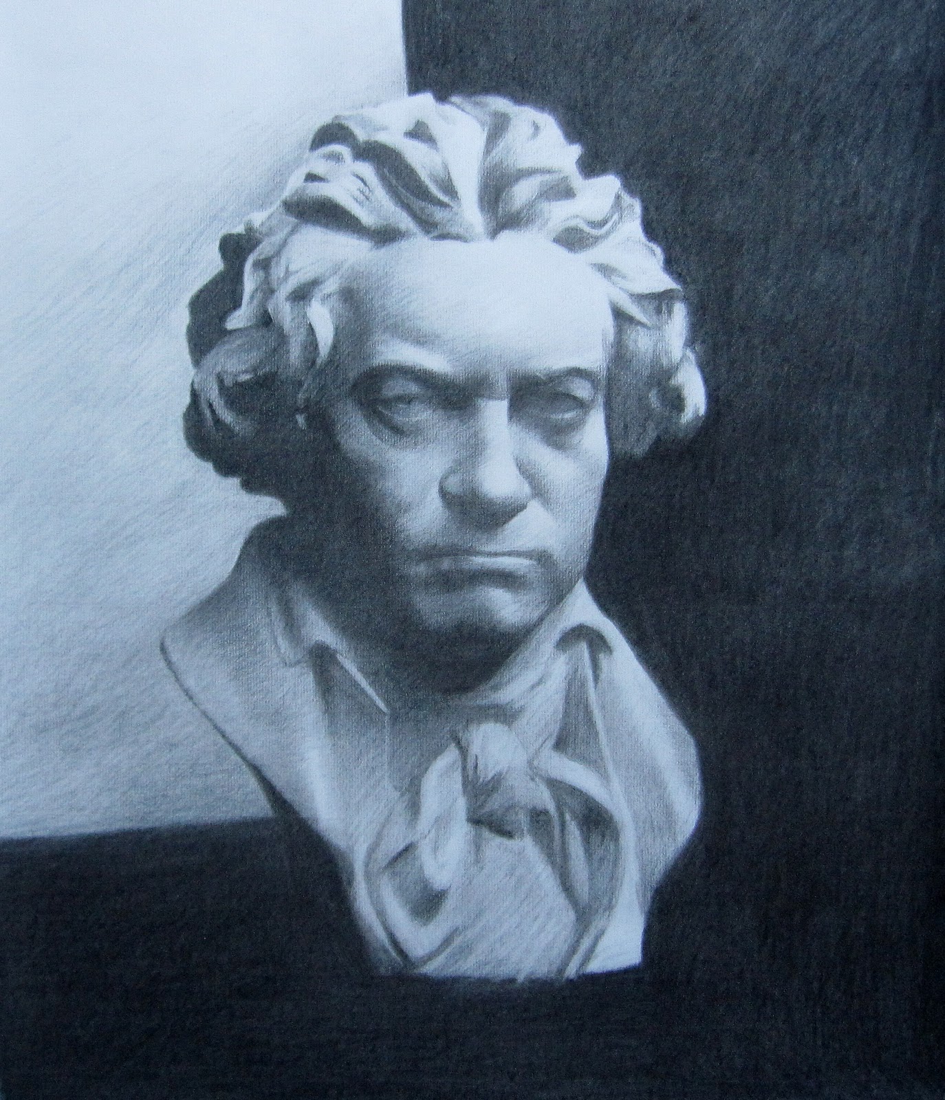 Sandra Galda S Oil Painting In Process Beethoven And Tea With Foxy