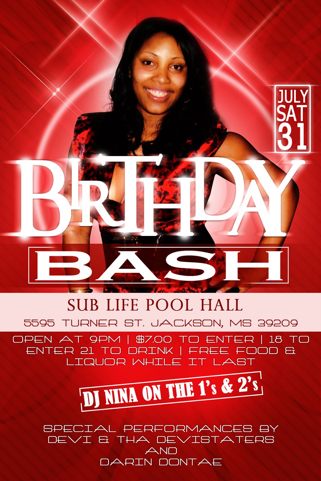 birthday flyers