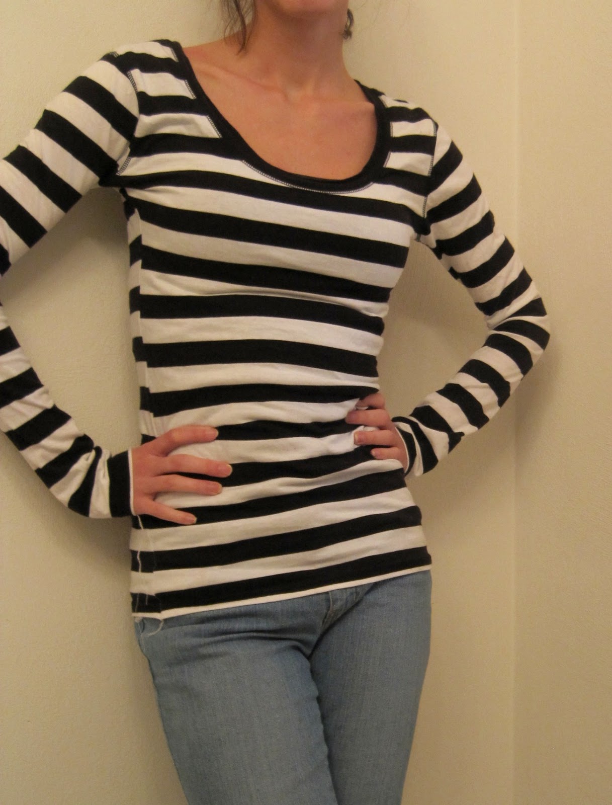 simply step back Serger Shirt Refit