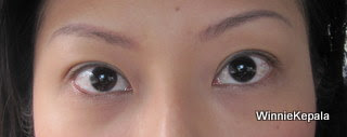 1 month after first session of eyebrow embroidery