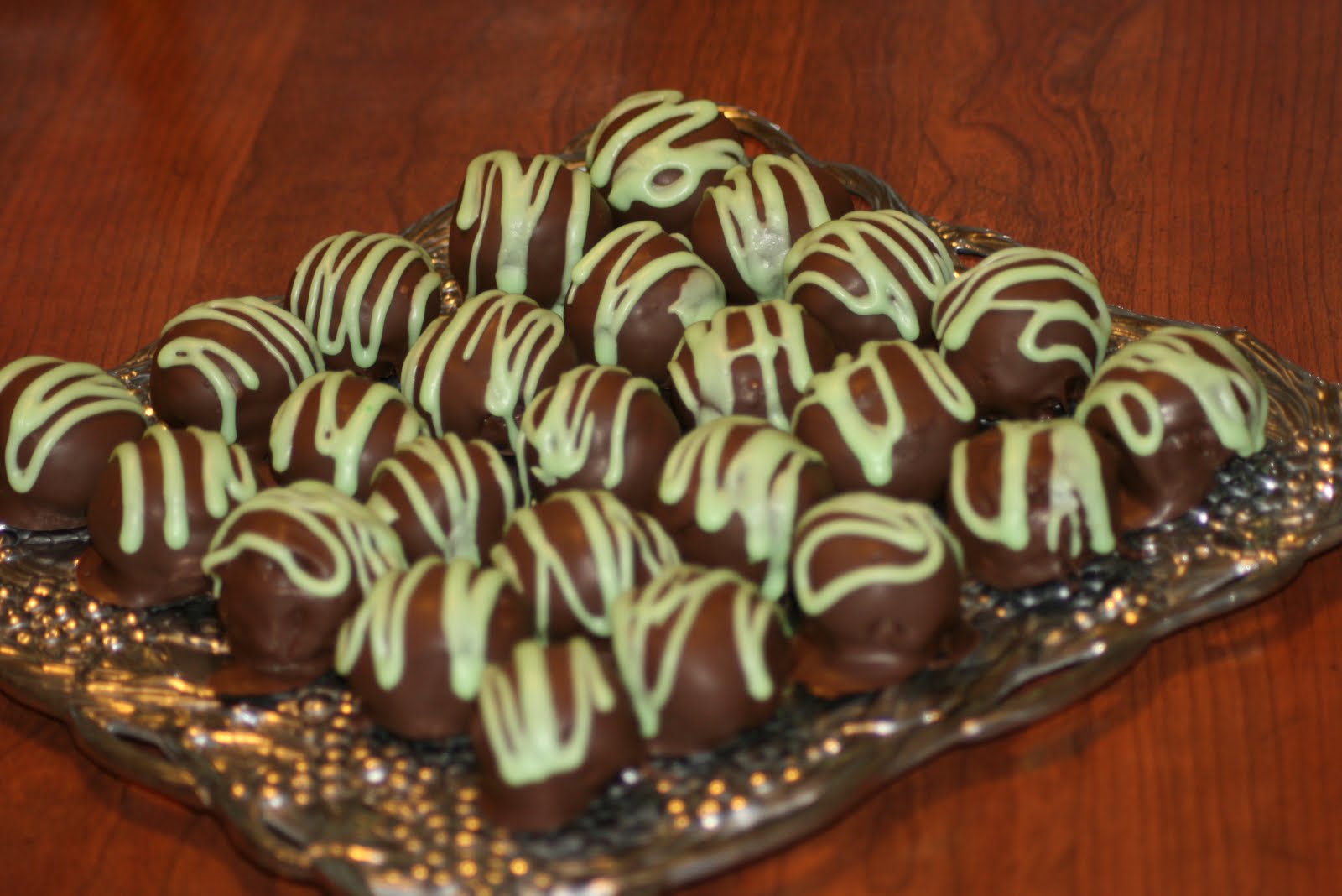 Mom To Many.... Mint Chocolate Cake Balls