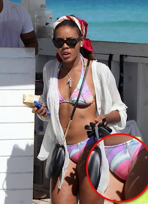 Angela Simmons Goes Bikini Ridin' in Miami.