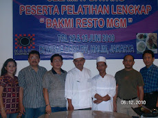 Peserta Pelatihan Bakmi Resto MGM Gelombang-4 12&13 Juni 2010