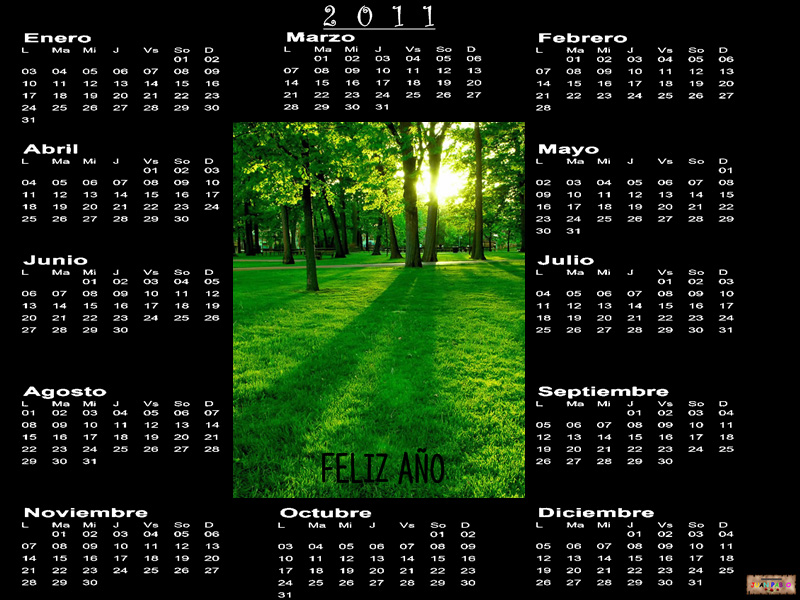 calendario 2011 chile. calendario 2011