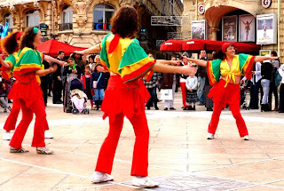 La fête sur l'Esplanade Charles de Gaulle