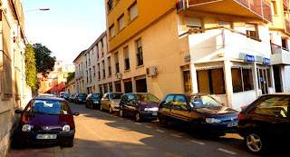 Parking dans les rue de Montpellier