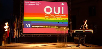Manifestation homosexuelle à Montpellier
