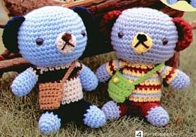 Kreasi Iva: Boneka rajutan