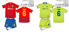 CSA Steaua București Unknown shirt type 1986 - ?. Sponsored by no sponsor