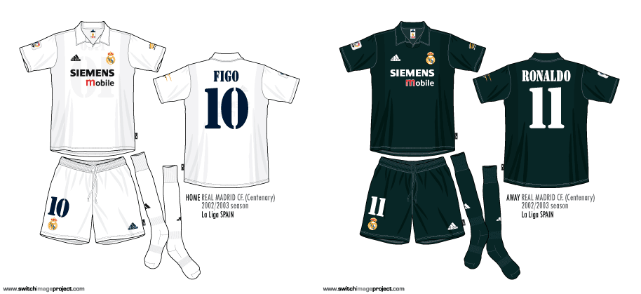 real madrid kit 2002