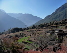 Village overlooking Leaping Tiger Gorge