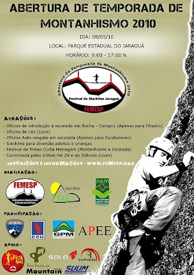 Abertura de Temporada de Montanhismo em SP