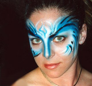 Women+body+painting