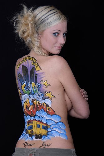 female body painting female body painting