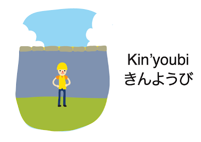 TOMMYTEXT: Japanese Lesson 11- Days of the week