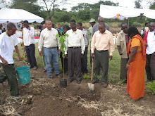 Guest of Honor Planting Tree in JUAf's Honor