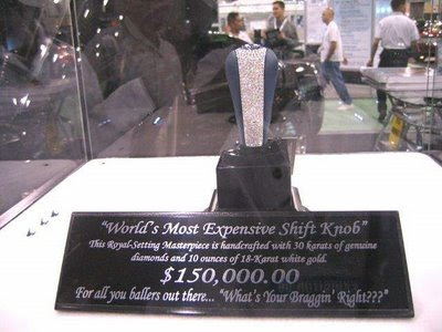 World's Most Expensive Bentley Shift Knob