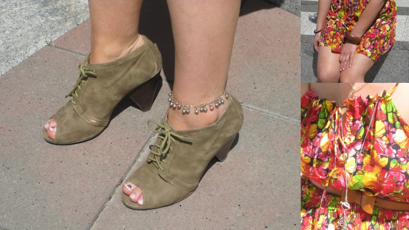 street style, echale un par de tacones, asos, zara, vestido flores