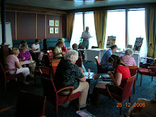 Christmas Day Craft Class on board P&O's Aurora  2008