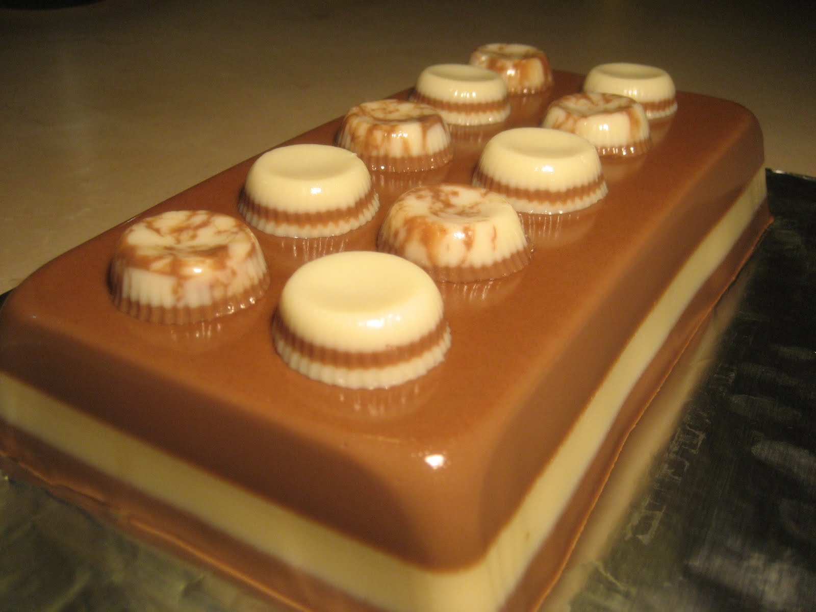 Gelatinas Gourmet Mozaico de chocolate