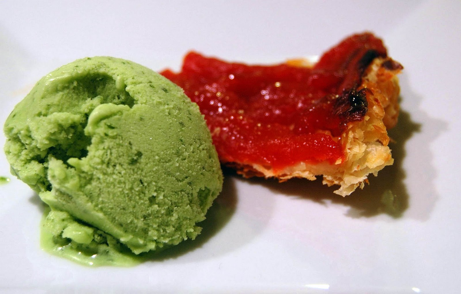 Tri to Cook Sweet Basil Ice Cream