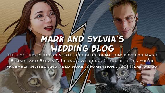 Mark and Sylvia's Wedding Blog!!