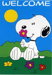 Snoopy Welcome Home