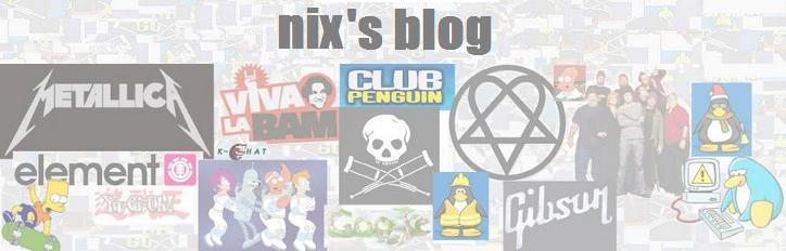 Nix's blog