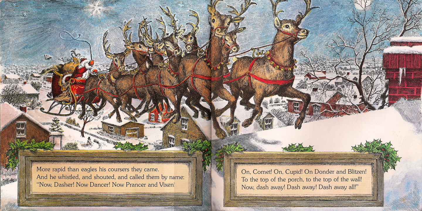 the art of children 39 s picture books the night before twas the night before christmas original