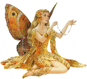 Custom Card of the Week #23 Glittered+fairies