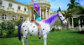 lady gaga horse