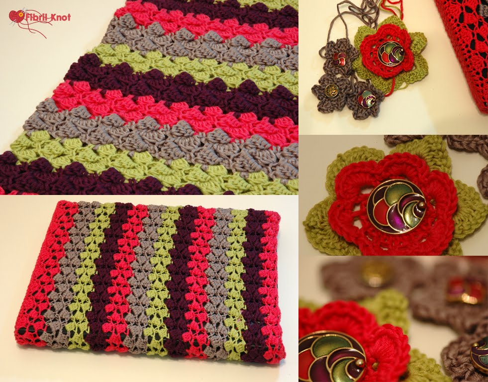 A Two Double Crochet Cluster Stitch How To