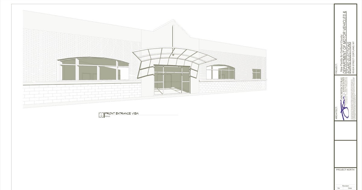 Cortland County Crossroads Proposed DMV Layout River Street