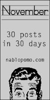National Blog Posting Month