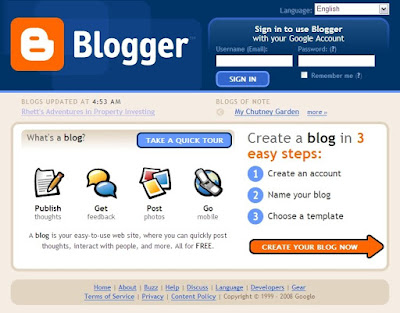cara mengganti e-mail log in di blogger