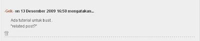 Cara Membuat Related Post