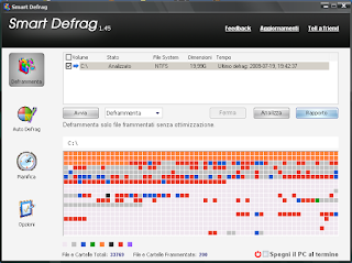 IObit.com Smart Defrag 1.45 main panel