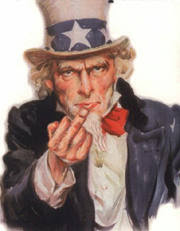 uncle sam giving the finger uncle sam giving the finger