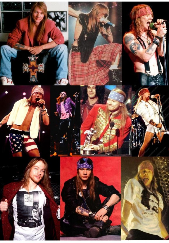 The Rock Remains Axl Rose eleito o maior frontman de todos os tempos.