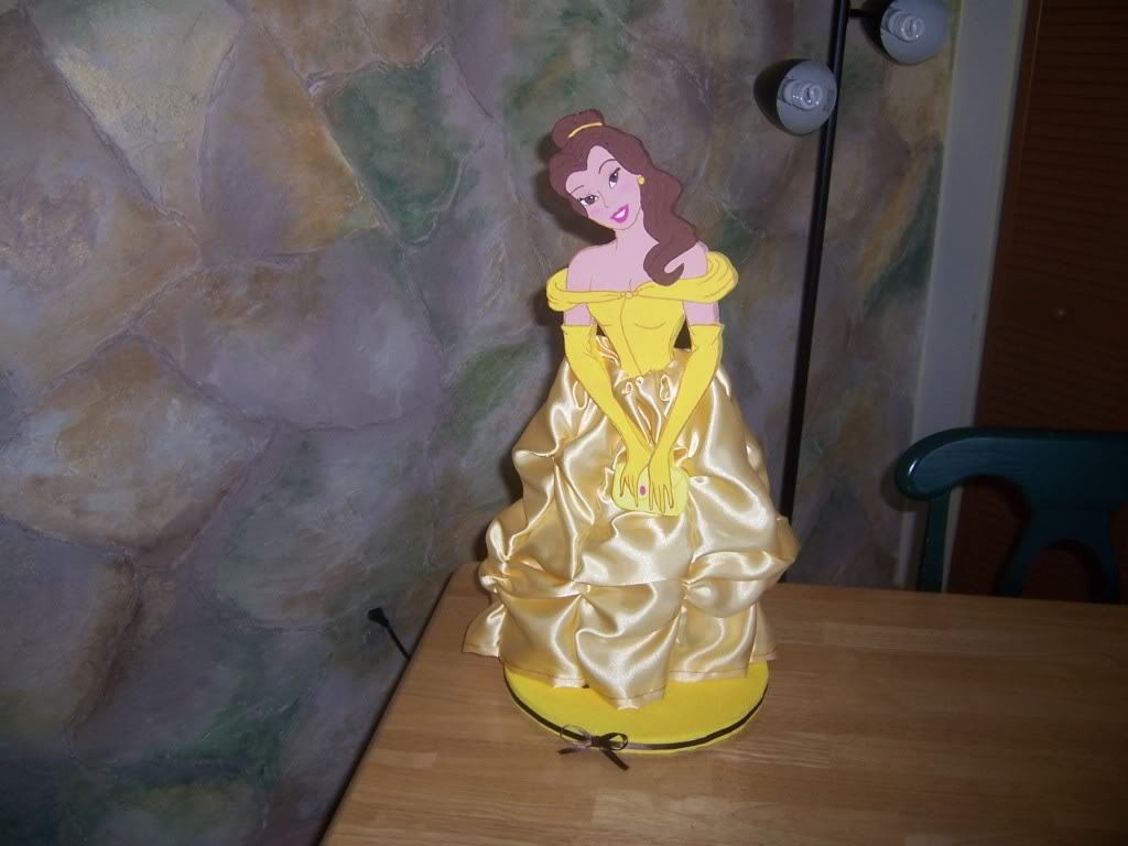 el baul de las manualidades: CENTRO DE MESA PRINCESA ARIEL