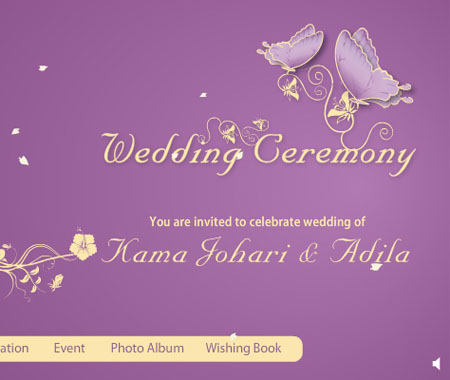 Give note of warm welcome to all your dearones to join wedding ceremony on Give note of warm welcome to all your dearones to join wedding ceremony on