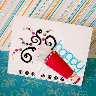 Painted New Year Cards