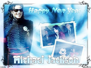 New Year Michael Jackson Wish Cards