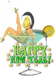 animated tinkerbell happy new year wishes