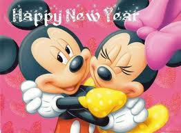 Disney World New Year Cards